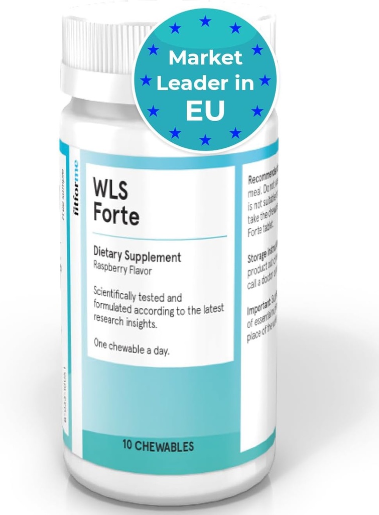 FitForMe Multivitamines bariatriques après le pont gastrique - Un par jour WLS Forte Pack de démarrage à croquer - 10 jours d'approvisionnement en vitamines et minéraux, scientifiquement prouvé - Dernier lot