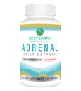 Meilleurs naturels de la Terre - Support adrénal pour les adultes - Basilic Saint, B C Vitamines, L-Tyrosine, Rhodiola Rosea Root, Ashwagandha Suppléments pour Cortisol Support Manager - 30 jours d'approvisionnement