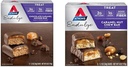 Atkins Endulge Chocolat Caramel Mousse Bar 5 Compte et noix de caramel Chew Bar 5 Compte Bundle