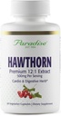 Herbes paradisiaques Berry Hawthorn, extrait de spectre entier actif, super-potent, ultra-pur, végétalien, non-OGM, sans gluten, 60 capsules végétariennes