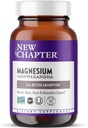 Nouveau chapitre Magnésium + supplément Ashwagandha, 325 mg avec du glycinate de magnésium pour la relaxation et la récupération musculaires, coeur, santé des nerfs et des os, 2,5X Absorption, non-OGM - 60 ct (2 mois)