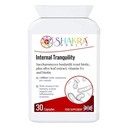 Tranquillité interne Saccharomyces Boulardii Probiotic Yeast Support, 30 Capsules pour Immunité, Inflammation et Membrane Mucous. pour Gut, Sang, Calcium, Os, Muscle, Dents et Organes