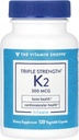 Triple force Vitamine K2 a" Santé osseuse a" 300 MCG (120 capsules végétales)