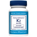 Triple force Vitamine K2 a" Santé osseuse a" 300 MCG (120 capsules végétales)