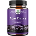 Natures Craft Acai Berry Antioxydant Soutien Supplément perte de poids pour les femmes et les hommes - Vitamines Minéraux Formule antioxydante soutient système immunitaire et stimuler l'énergie santé cognitive - 60 portions
