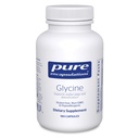 Encapsulations pures Glycine - Soutient le repos dans le sommeil et la désintoxication du foie* - Supplément hépatique - Vegan & sans gluten - 180 capsules