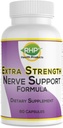 Formule de support Nerve Extra Strength pour la réparation et la régénération Nerve. 60 gélules