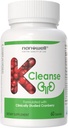 NANOWELL K-Cleanse - Supplément nettoyant pour le rein avec extrait de canneberge de Pacran, magnésium, sélénium, vitamines B5 et B6-60 Capsules, 30 jours d'approvisionnement