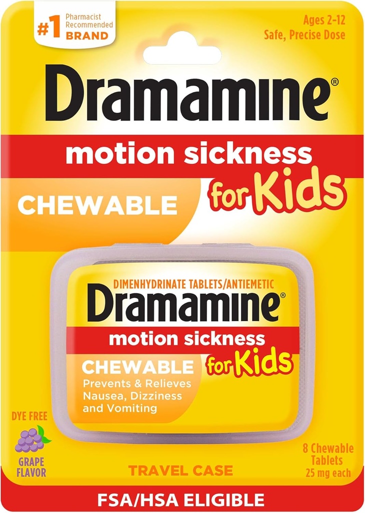 Dramamine Motion Maladie Relief pour les enfants