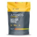 Purbolics Aminos + Énergie , prend en charge la récupération, l'énergie et le focus , 95mg de caféine, 0 sucre et 60 portions (Tropic Like It's Hot)