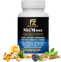 Supplément ShiMoss avec/Shilajit 1000mg, Sea Moss 7000mg, Ashwagandha 9000mg, Tongkat Ali 90000 mg, Vitamine C, B12, Boron, Turmeric, Ginger - Immunity Dietary Capsule pour hommes et femmes - 90 Compte
