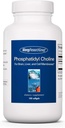 Groupe de recherche sur l'allergie Choline de Phosphadiyl - Suppléments de Phosphadiylcholine pour la santé du cerveau et du foie, extrait de lécithine de soja pour la concentration et la mémoire, 385mg par gélule - 100 Softgels