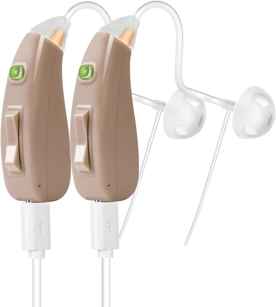 Aide auditive Banglijian Ziv-201A Rechargeable Digital Noise Canceling Small Size (Pair)