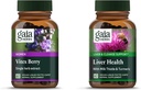 Gaia Herbes Vitex Berry (Chaste Tree) - Soutient l'équilibre hormonal et la fertilité pour les femmes - 60 Végétaux Caps et la santé du foie - Supplément hépatique avec le chardon de lait, racine de réglisse pour le foie et le soutien de nettoyage -
