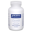 Pure Encapsulations L-Tyrosine - Amino Acid Supplement - for Brain Support, Dopamine & Thyroid Function* - Vegan & Non-GMO - 90 Capsules