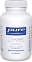 Pure Encapsulations L-Tyrosine - Amino Acid Supplement - for Brain Support, Dopamine & Thyroid Function* - Vegan & Non-GMO - 90 Capsules