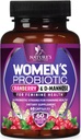 Probiotics 60 Billion CFU Per Serving for Women - 16 Unique Strains, Prebiotics Cranberry & Lactobacillus, PH Balance, Digestive & Gut Health, Vaginal & Immune Support, Women's Probiotic - 60 Capsules
