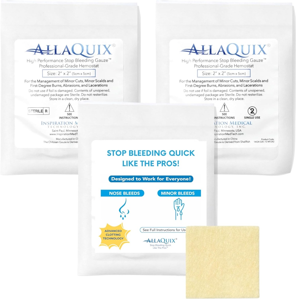 Bouchons de saignage haute performance – 3-Pack (2"x2")