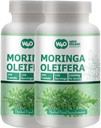 Moringa Capsules de poudre de feuilles (comprimés) - 300 pilules, 150 portions, 1000 mg (2 boîtes)