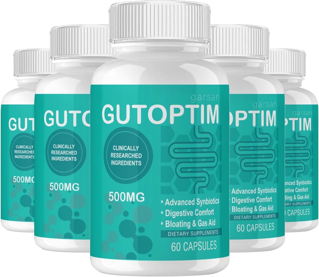 Gutoptim - Capsules avancées de Gutoptim (5 boîtes, 300 capsules)