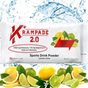 Krampade Potassium supplément de magnésium électrolytes en poudre - 50 mg Mag + 2000 mg K, >2X plus que l'eau de coco