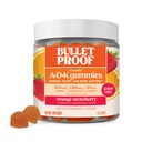 Vitamines de fraise orange sans sucre à l'épreuve de la balle A+D+K Gummies, 60 Compte, supplément de kéto pour le coeur, os et immunitaire support, nouvelle et améliorée formule et texture, emballage mai Varier