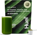 Huel Daily Greens (en anglais seulement) Superfood Greens Powder (en anglais seulement) 91 Vitamines, minéraux et ingrédients d'origine alimentaire complète (en anglais seulement) Adaptogènes, antioxydants, probiotiques amis des rongeurs (en anglais seulement) 30 portions
