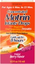 Motrine des nourrissons gouttes concentrées, réducteur de fièvre, Ibuprofène, Berry Aromatisé.5 Oz