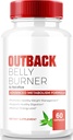 Pilules de brûleur Belly Outback, Capsules Keto de brûleur Belly Premium Back, All Natural Keto supplément pour soutenir la condition physique et les objectifs du corps, Avis officiels Outback BellyBurner (60 capsules)