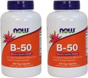 Now Foods, B-50, 250 gélules (paquet de 2)