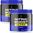 NutraRize (Pack of 2 Nitric Boost Ultra – Premium Daily Powder Blend in a Jar, conçu pour aider à maintenir l'énergie, soutenir la circulation naturelle, et vous garder en route, commentaires officiels (60 services)