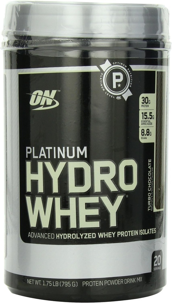 Optimum Nutrition Platinum Hydro Whey, Turbo Chocolat, 1,75 livre