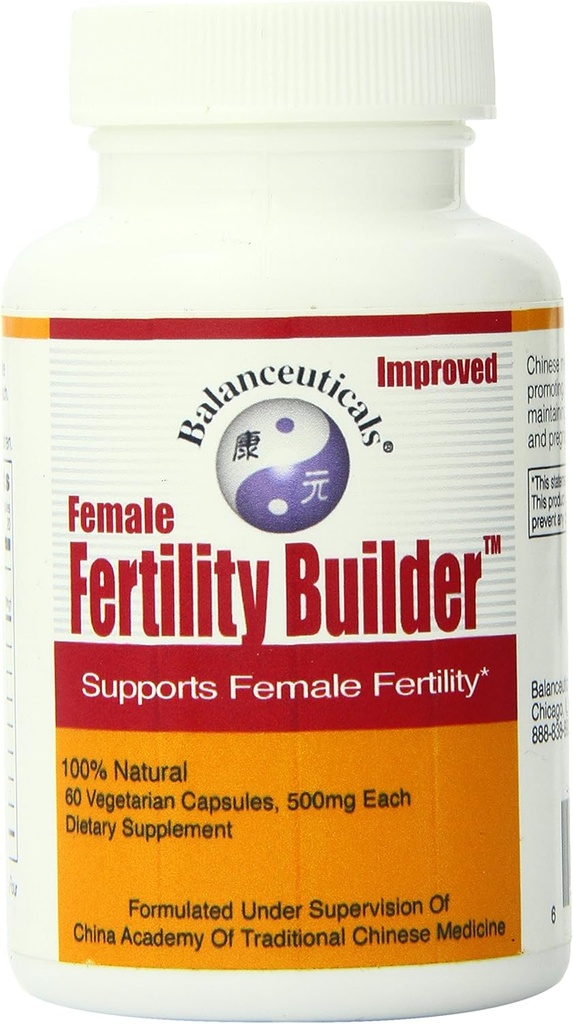 Female Fertility Builder Supplement, 60 Count
