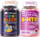 5HTP Gummies with Magnesium Glycinate + Kids Sleep Gummies - Magnesium Glycinate Gummies