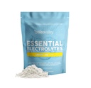 Poudre d'électrolytes essentiels de Paleovalley - Poudre d'électrolyte de lime de citron plein spectre pour l'hydratation, l'énergie et la récupération musculaire - Pas de sucre ajouté - 28 portions