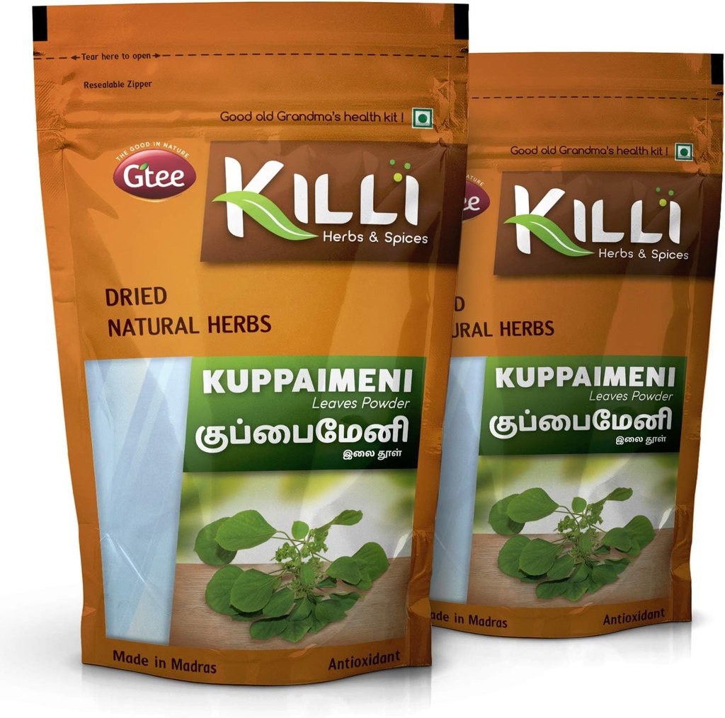 KILLI Kuppaimeni: Acalyphe indien, 100g (paquet de 2)
