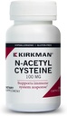 Kirkman N-acétyl Cysteine100 mg - Hypoallergéniques NAC.
