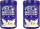 Protéines de Vega en poudre de protéines simples, Vanille - sans Stevia, végétalien, à base de plantes, saine, sans gluten, protéines de pois pour les femmes et les hommes, 9,2 oz (paquets de mai Vary) (paquet de 2)