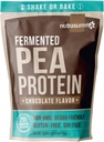 Poudre de protéines de pois de Nutrasumma, saveur de chocolat végétal, 100% à base végétale, sans édulcorants artificiels, sans OGM, sans gluten et sans soja, 2,11 LB