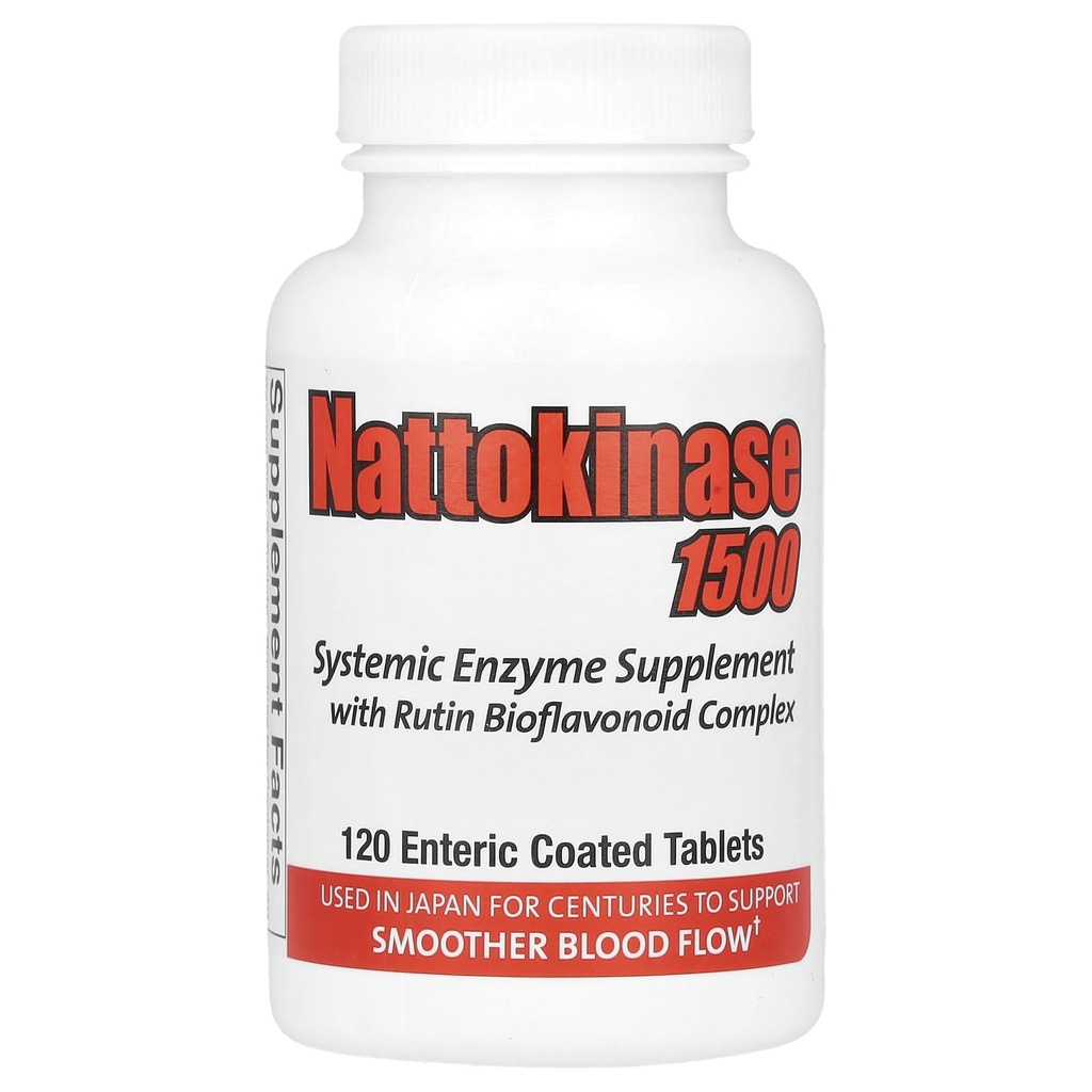 Vitamines naturelles - Nattokinase - 120 comprimés
