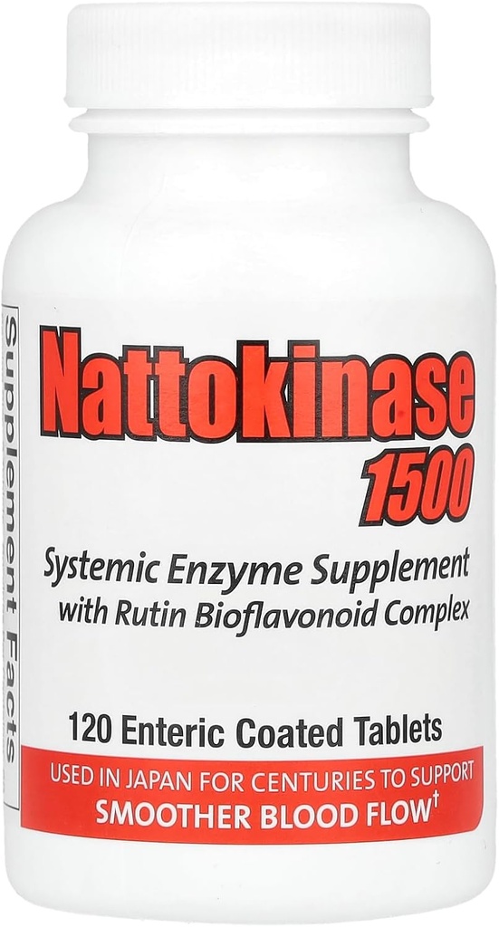 Vitamines naturelles - Nattokinase - 120 comprimés