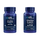 Extension de vie Super Ubiquinol CoQ10 avec PQQ, CoQ10, PQQ & Vitamines D et K avec Sea-Iodine, vitamine D3, vitamine K1 et K2