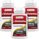 Best Naturals L-Glutamine 1000 mg 180 Comprimés (180 Nombre (paquet de 3))