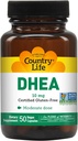 Country Life DHEA 10 mg, 50 capsules (paquet de 3)...