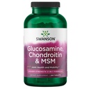 Swanson Glucosamine Chondroïtine MSM (méthylsulfonylméthane) Formule 3-en-1 Mobilité articulaire Flexibilité Confort Cartilage Tissu conjonctif Soutien de la santé Supplément alimentaire 240 Comprimés (Tabs)