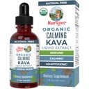 MaryRuth Organics, Drop supplément à base de plantes, Calme et relaxation, Pack de 1, USDA Kava racine, sans sucre / gluten, soutien sommeil, calme et soulagement du stress, végétalien, non-OGM, 30 portions