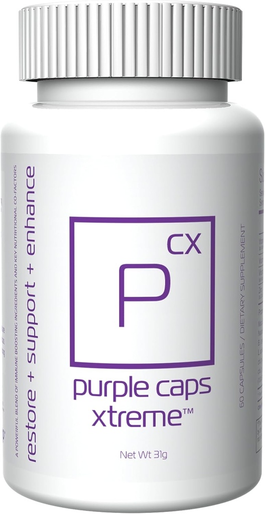 Global Purple Caps Xtreme - Supplément aux vitamines et minéraux par Rotkin Wellness - 60 capsules