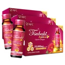 AFC Japon Tsubaki Beauté sans âge Collagène boisson du Japon avec 10 000 mg de Peptides de Collagène Marine + 500mg Jelly Royal + Acide Hyaluronique + Vitamine B & C pour la revitalisation de la peau 1,69fl.ozx10sx3