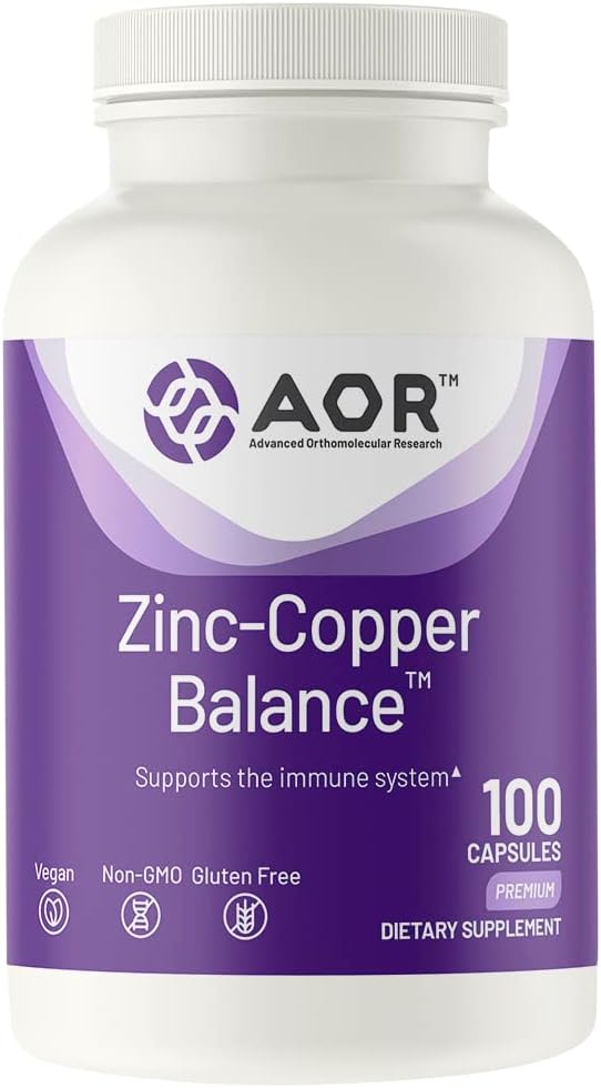 AOR Zinc-Copper Balance (100 capsules)