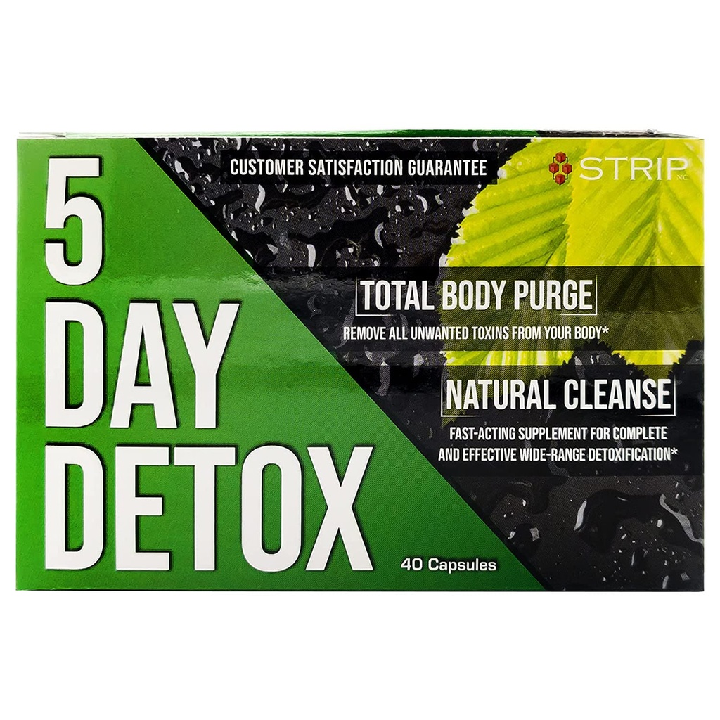 Strip 5 Day Detox Cleanse - Nettoyez le corps complet.